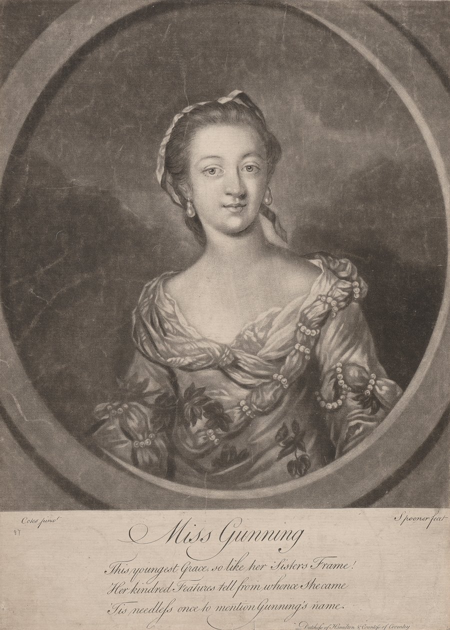 Miss Catharine Gunning by Charles Spooner
