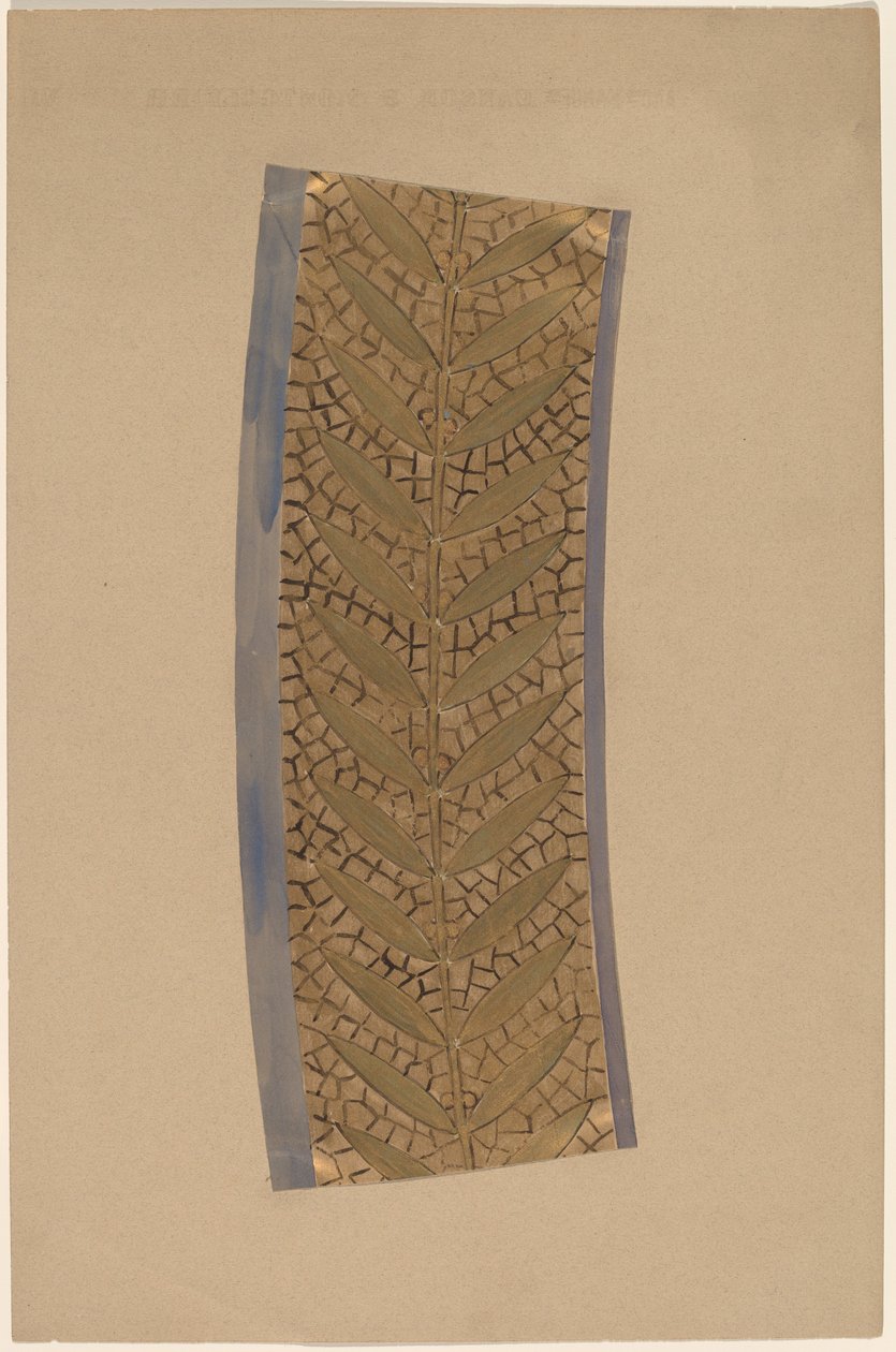 Study for a Border Design by Charles Sprague Pearce