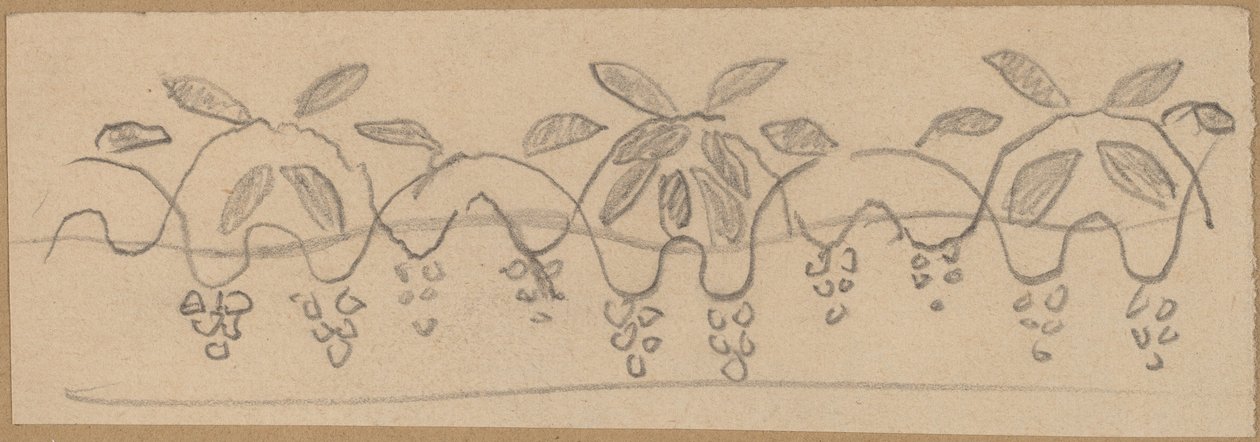 Study for a Border Design by Charles Sprague Pearce