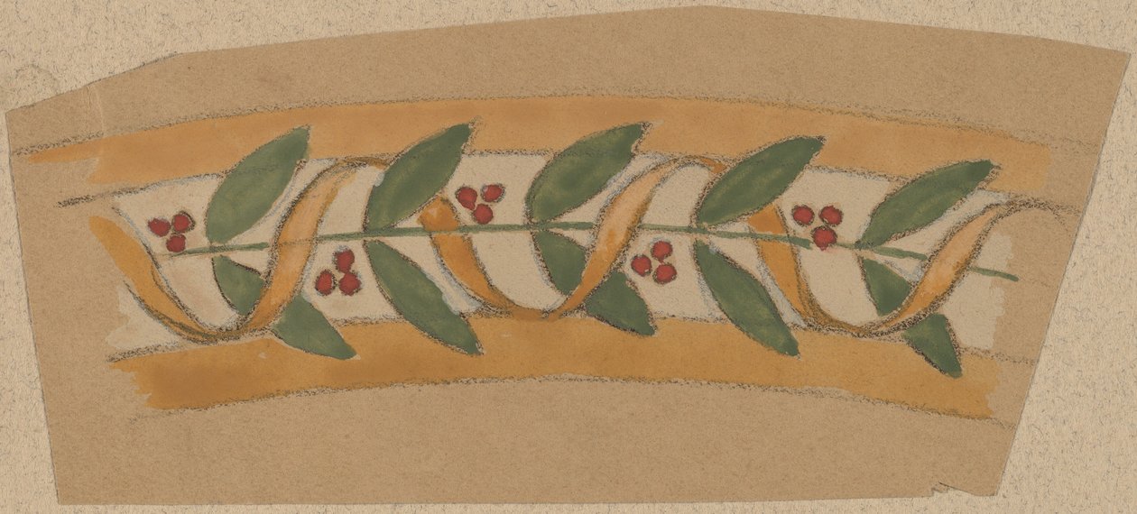 Study for a Border Design by Charles Sprague Pearce