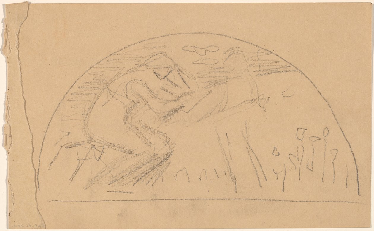 Study for a Lunette by Charles Sprague Pearce