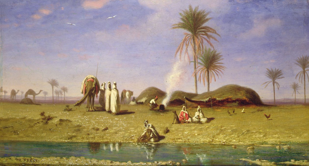 The Oasis by Charles Theodore  Frere