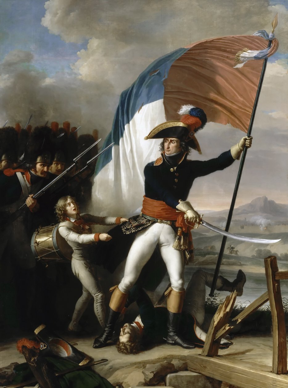 General Augereau at the Pont d