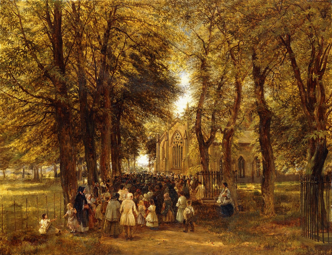 A Country Wedding by Charles Thomas Burt