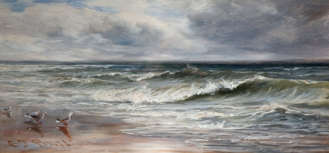 Sea Waves by Charles Thomas Burt
