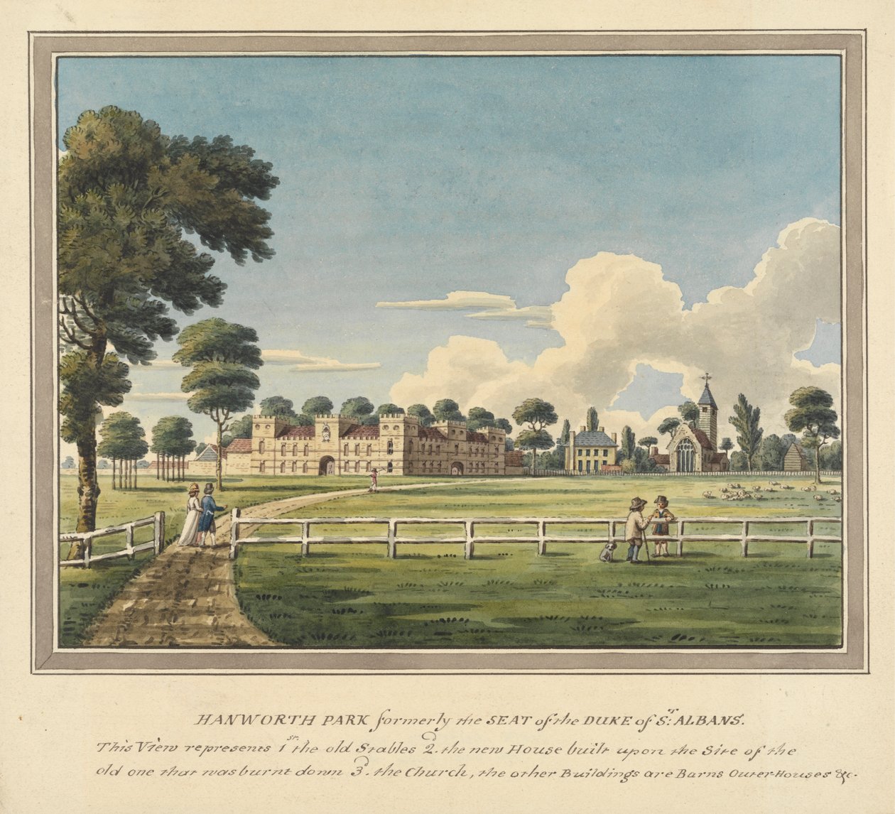 Hanworth Park, Middlesex by Charles Tomkins