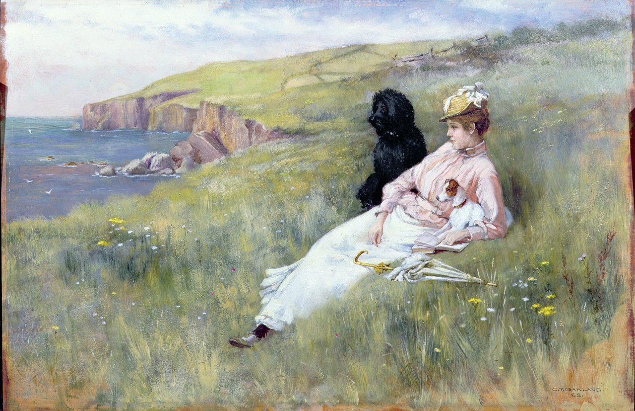 Sea Dreams, 1888 by Charles Trevor Garland