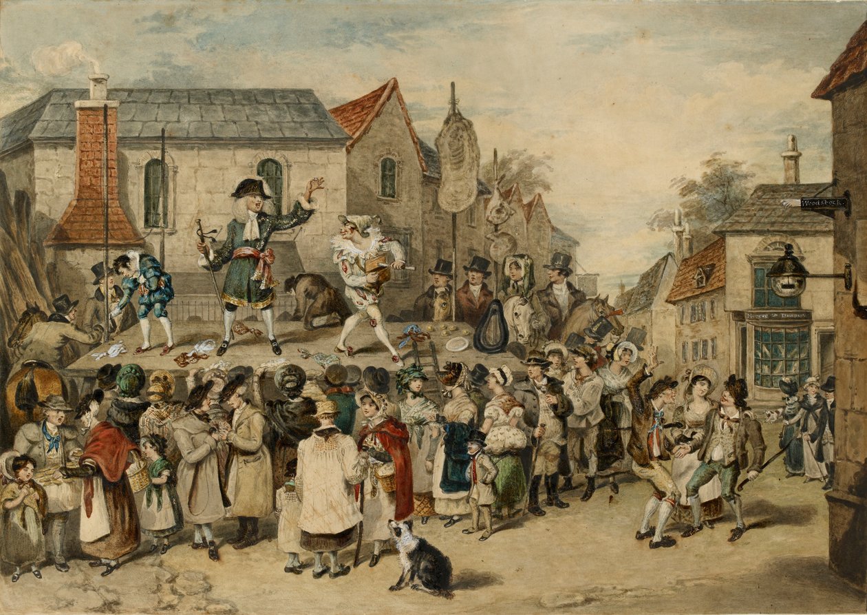 A Fair at Woodstock by Charles Turner