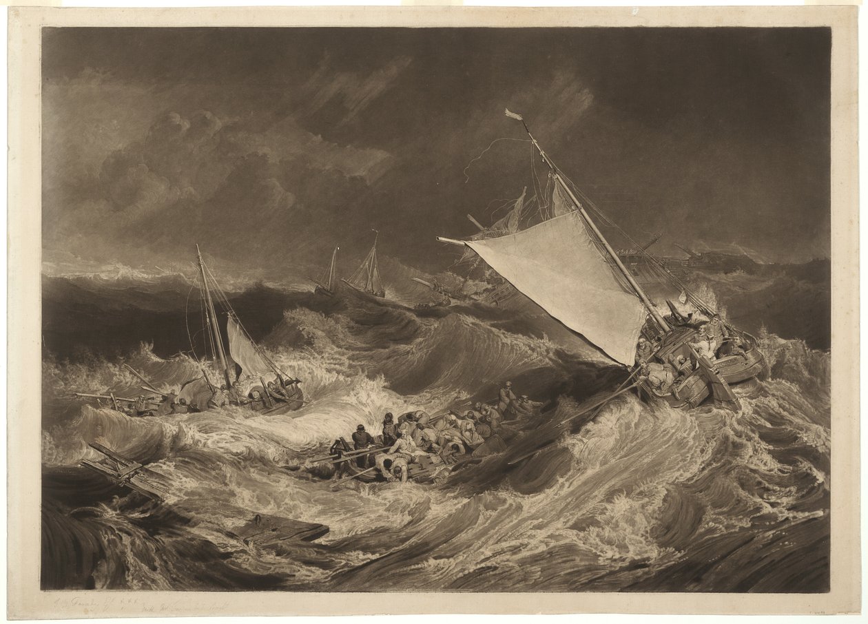 A Shipwreck by Charles Turner