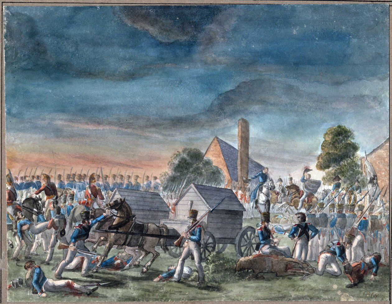 The Meeting of the Duke of Wellington and Prince Blücher by Charles Turner Warren