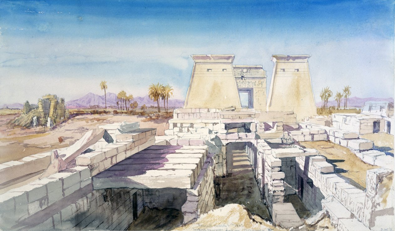 Karnak by Charles Vacher