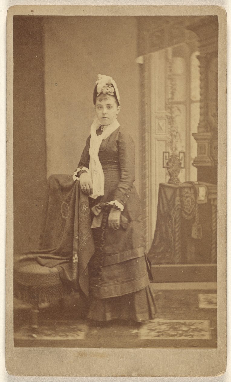 Unidentified Young Woman, Standing by Charles Waldack