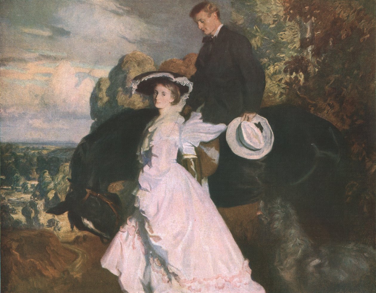 The Return from the Ride by Charles Wellington Furse