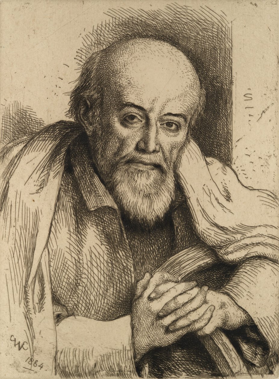 Portrait of Samuel Palmer by Charles West Cope
