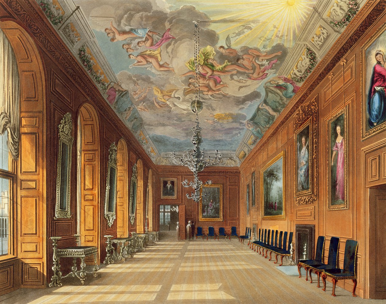 The Ball Room, Windsor Castle, from 