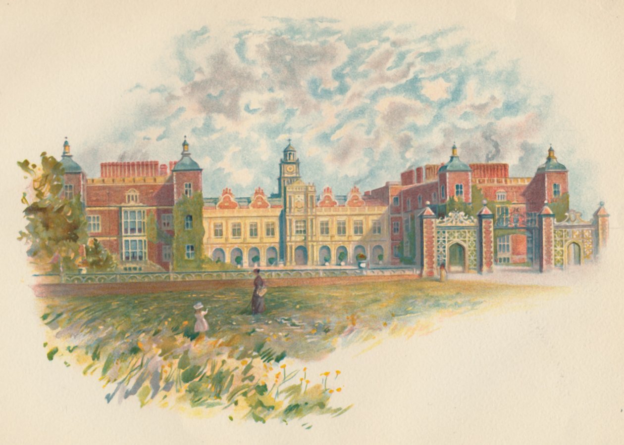 Hatfield House, Hertfordshire - South Front by Charles Wilkinson