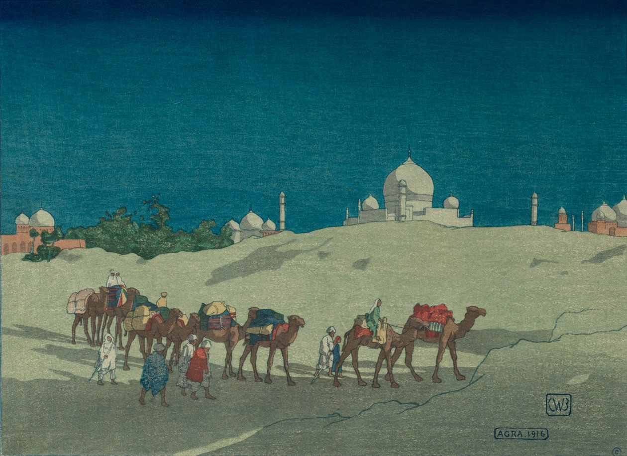 Agra by Charles William Bartlett