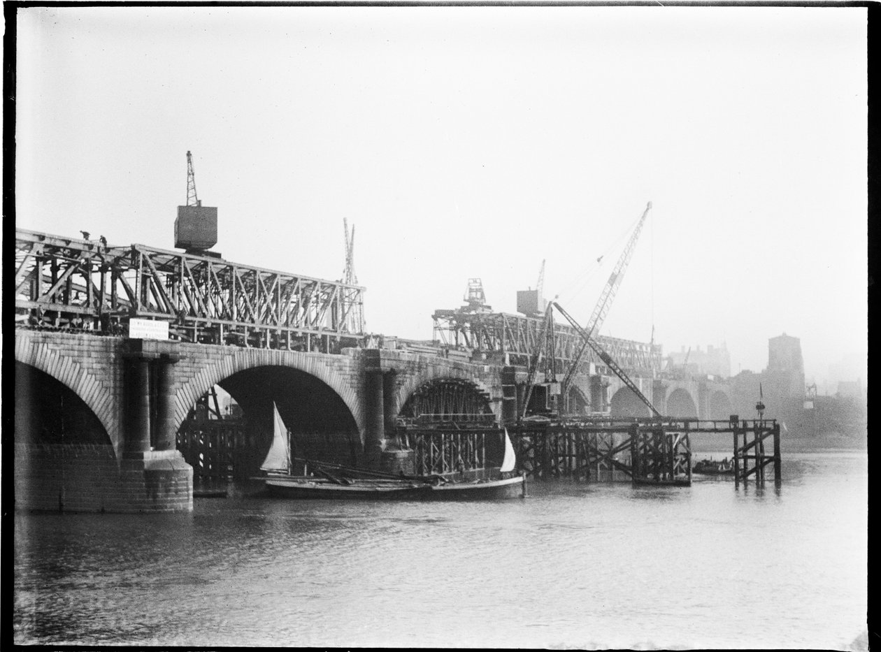 Demolition of Waterloo Bridge, City of Westminster, Greater London Authority by Charles William Prickett