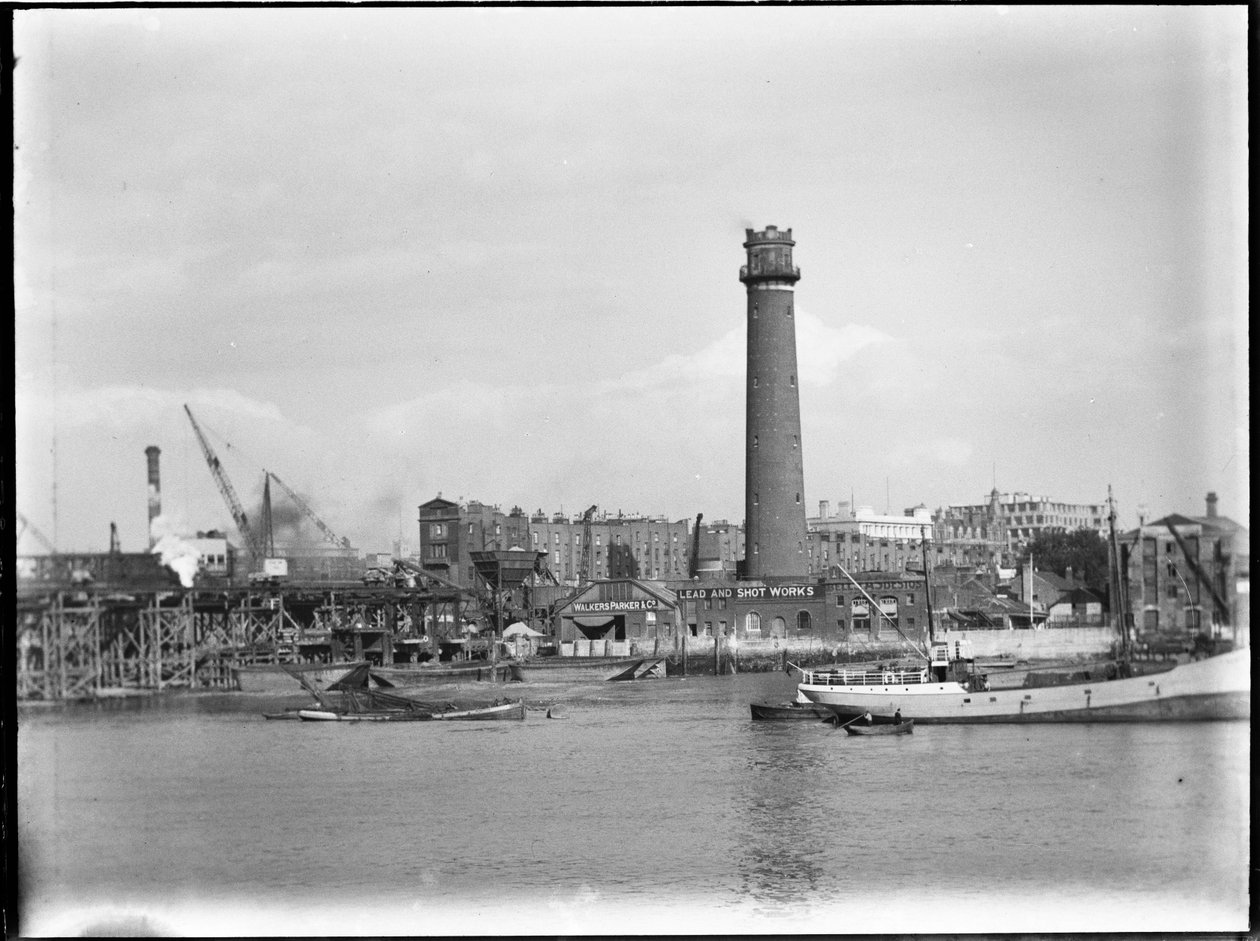 Shot Tower and Lead Works, Belvedere Road, Lambeth, Greater London Authority by Charles William Prickett