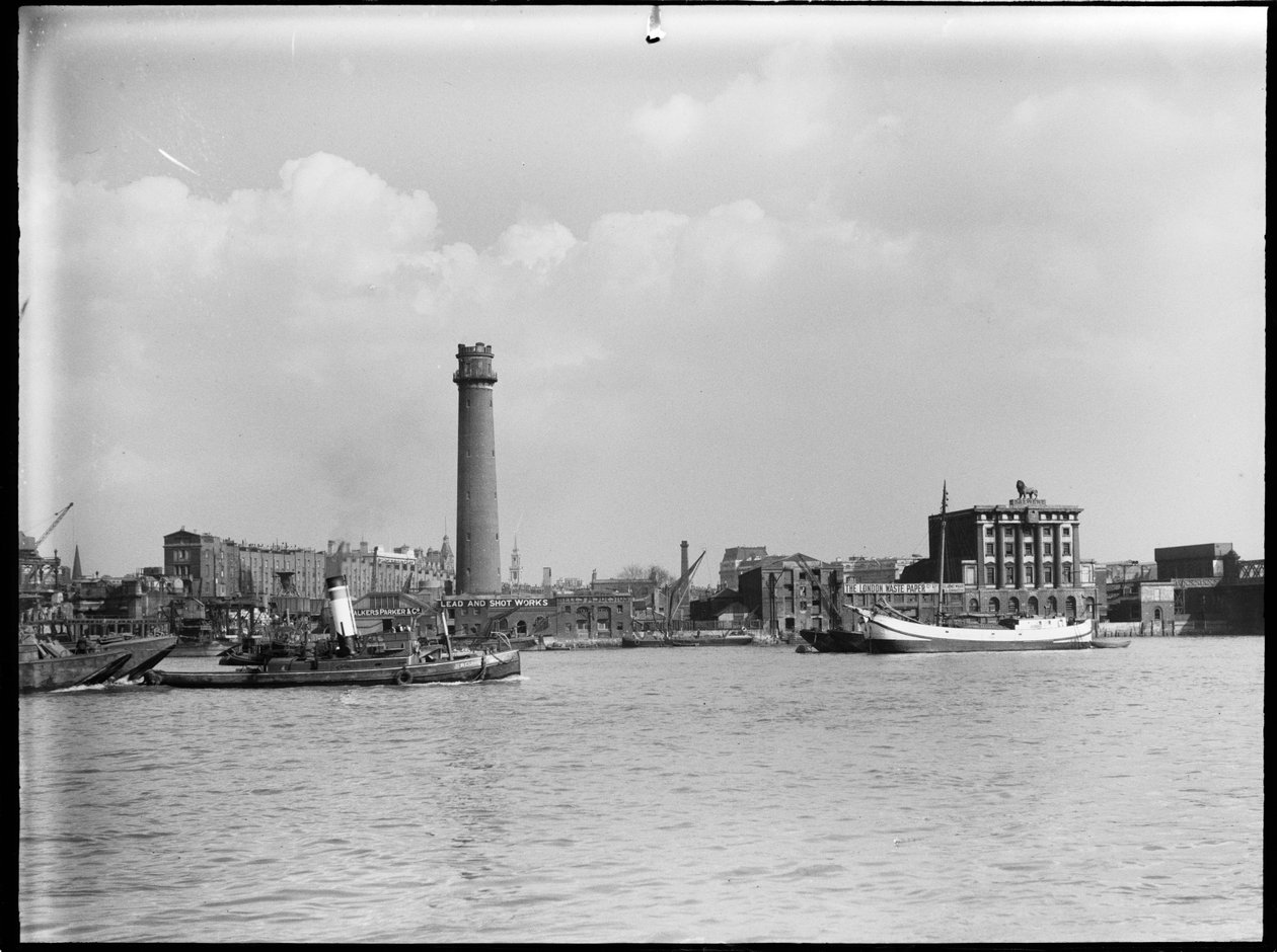 Shot Tower and Lead Works, Belvedere Road, Lambeth, Greater London Authority by Charles William Prickett