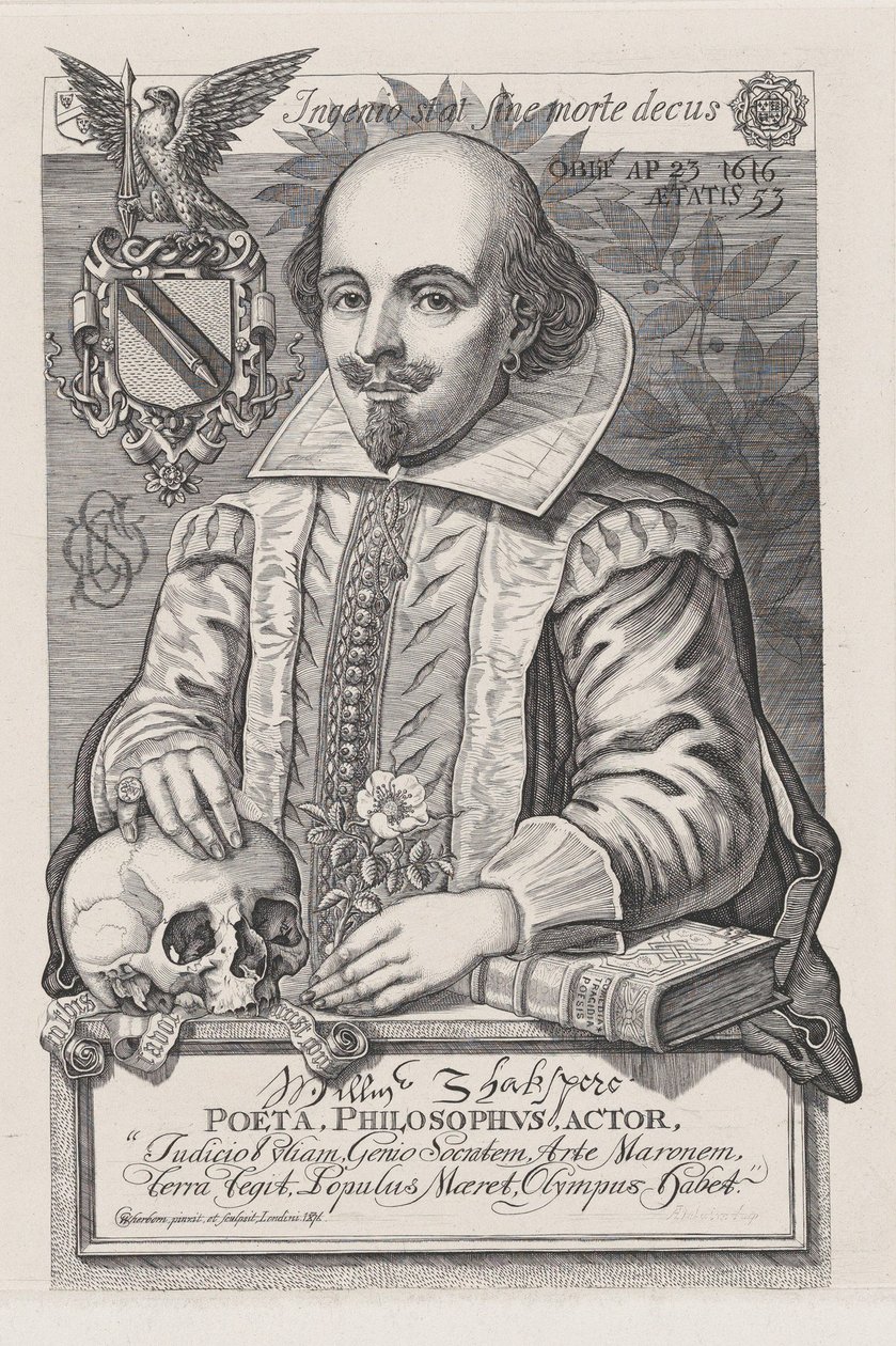William Shakespeare, 1876 by Charles William Sherborn