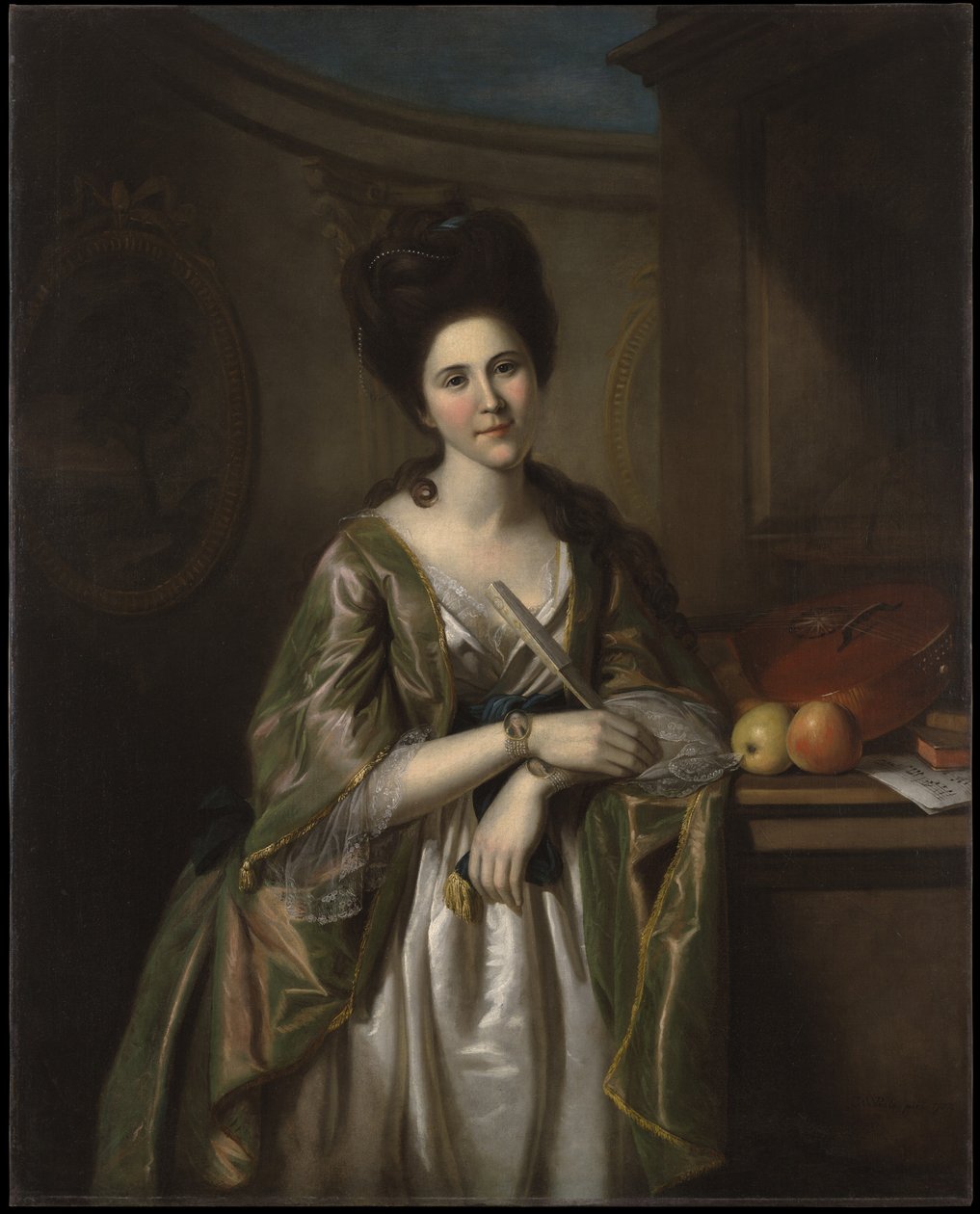 Mrs. Walter Stewart by Charles Willson Peale