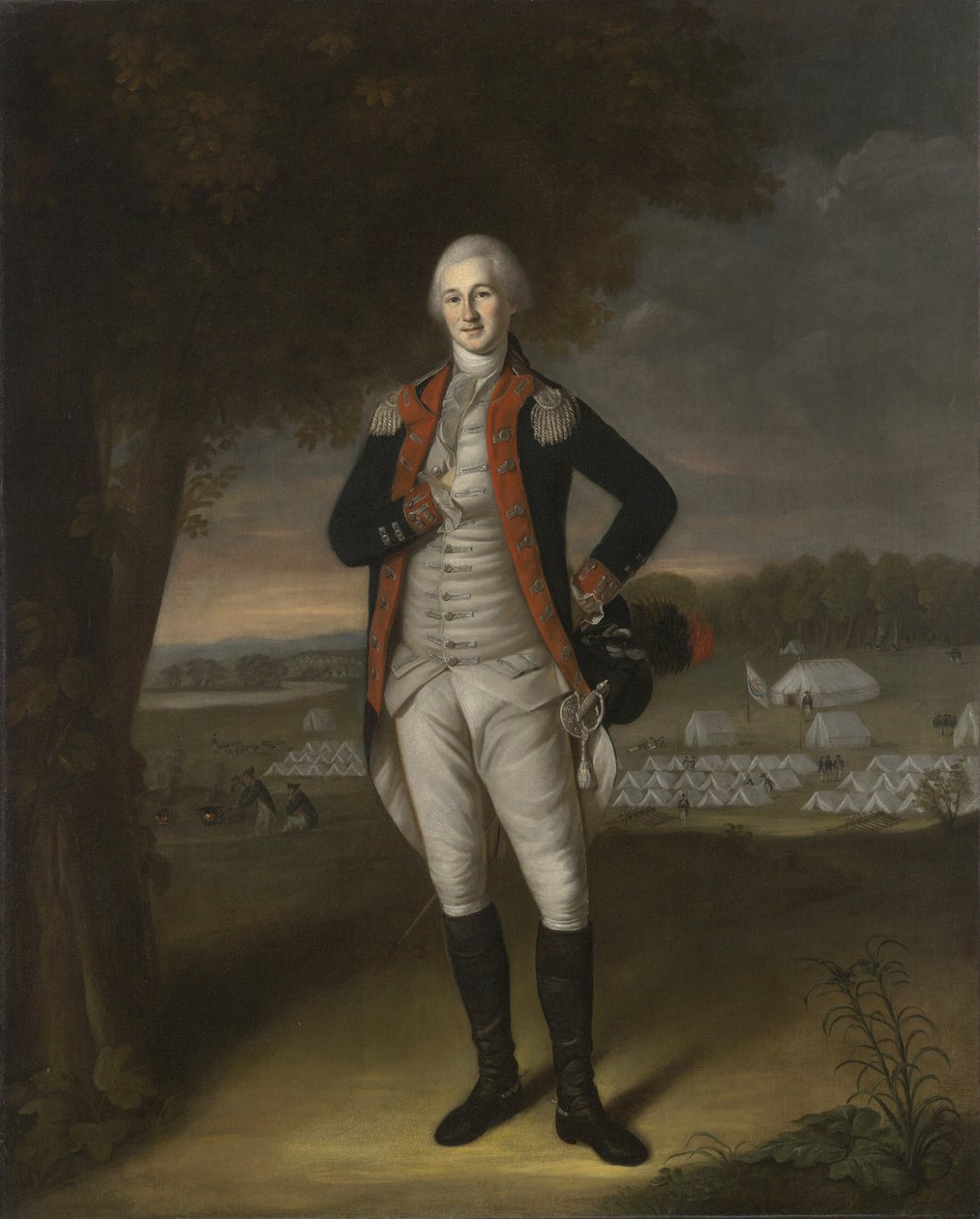 Walter Stewart by Charles Willson Peale