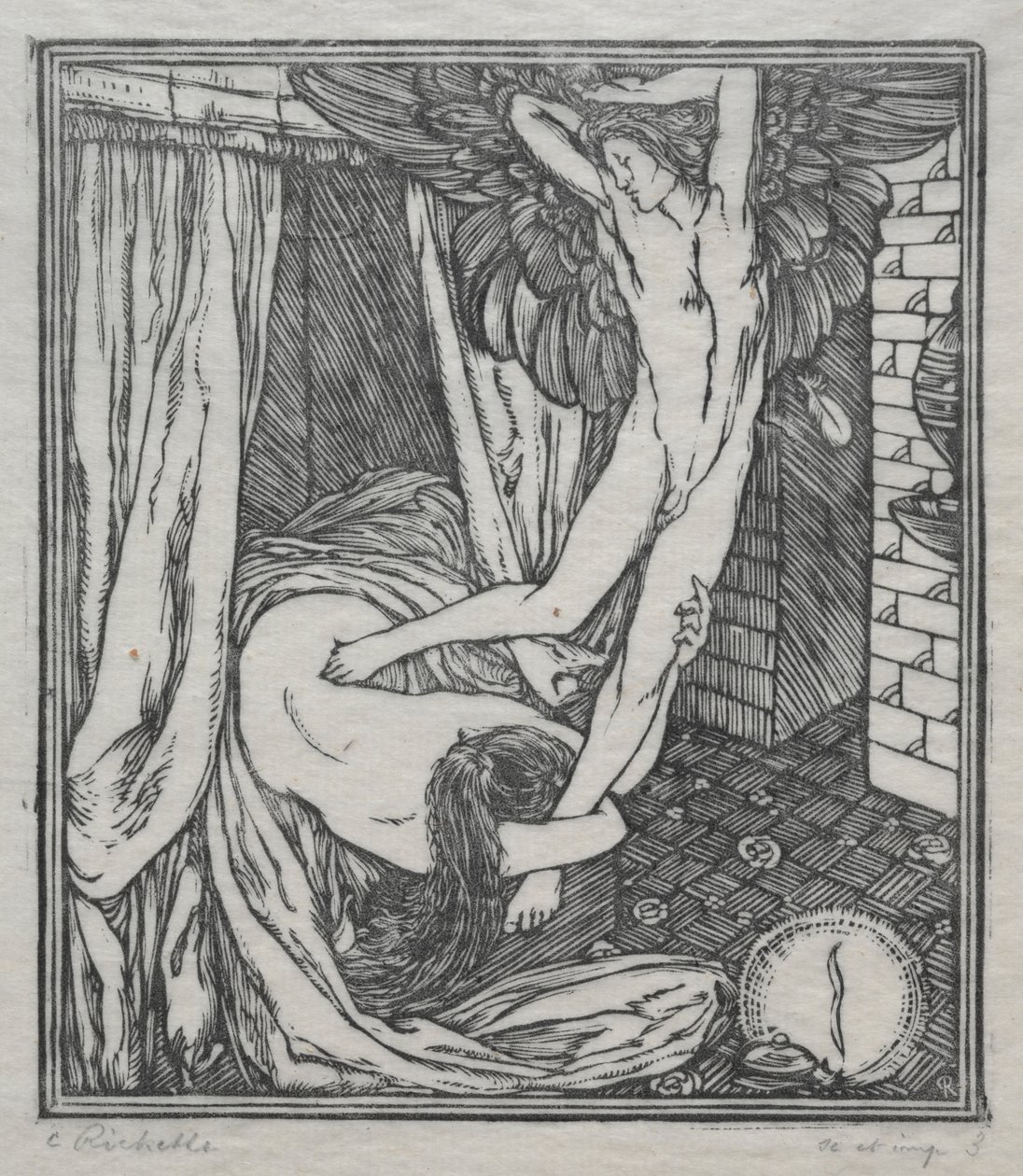 De Cupidinis et Psyches amoribus: The Flight of Cupid by Charles de Sousy Ricketts
