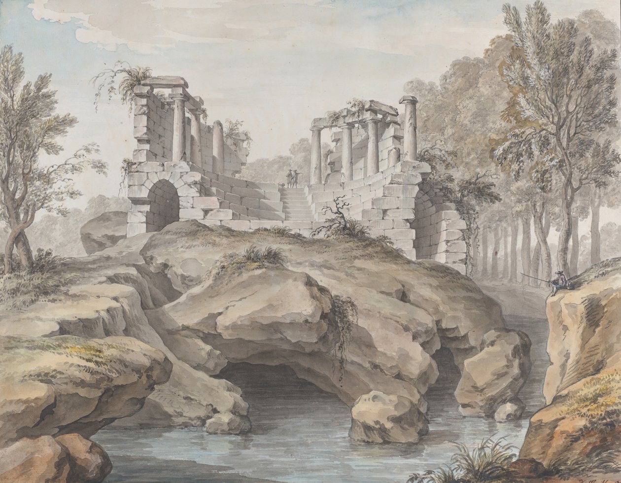 Design for a Naumachia, in the Gardens at Chateau d