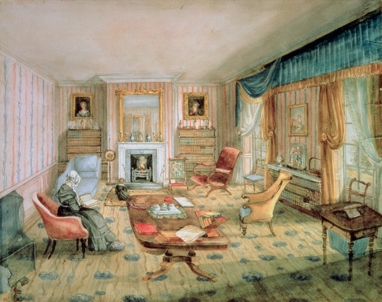The Drawing Room, White Barnes, from an 