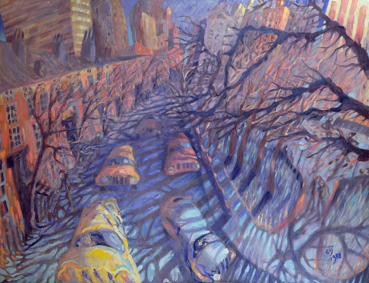 Wind on Washington Square, New York City by Charlotte Johnson Wahl