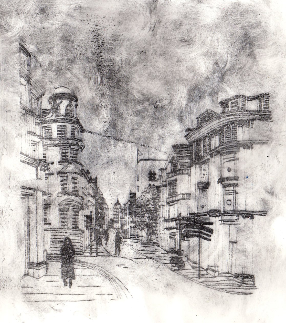 Cornmarket Street, 2019 by Charlotte Orr
