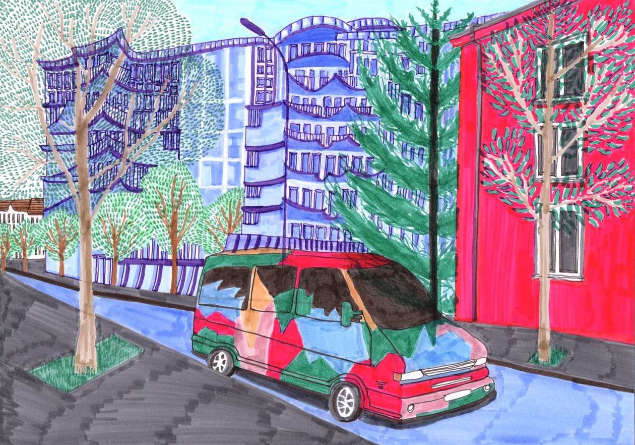 Koloniestraße, Wedding by Charlotte Orr