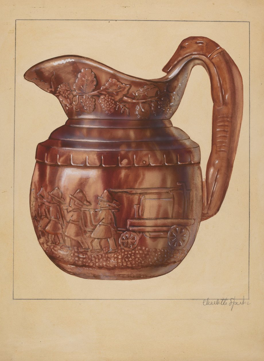 Pitcher by Charlotte Sperber