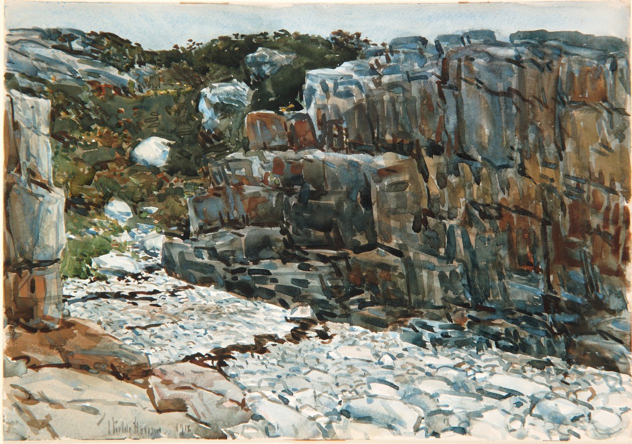 Diamond Cove by Childe Frederick Hassam