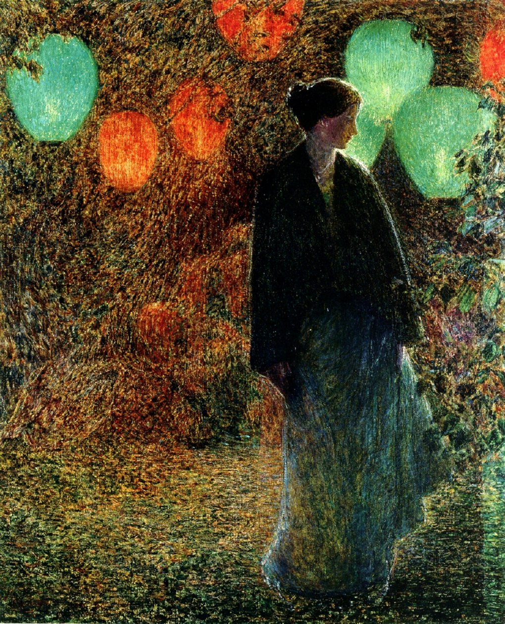 July Night by Childe Frederick Hassam