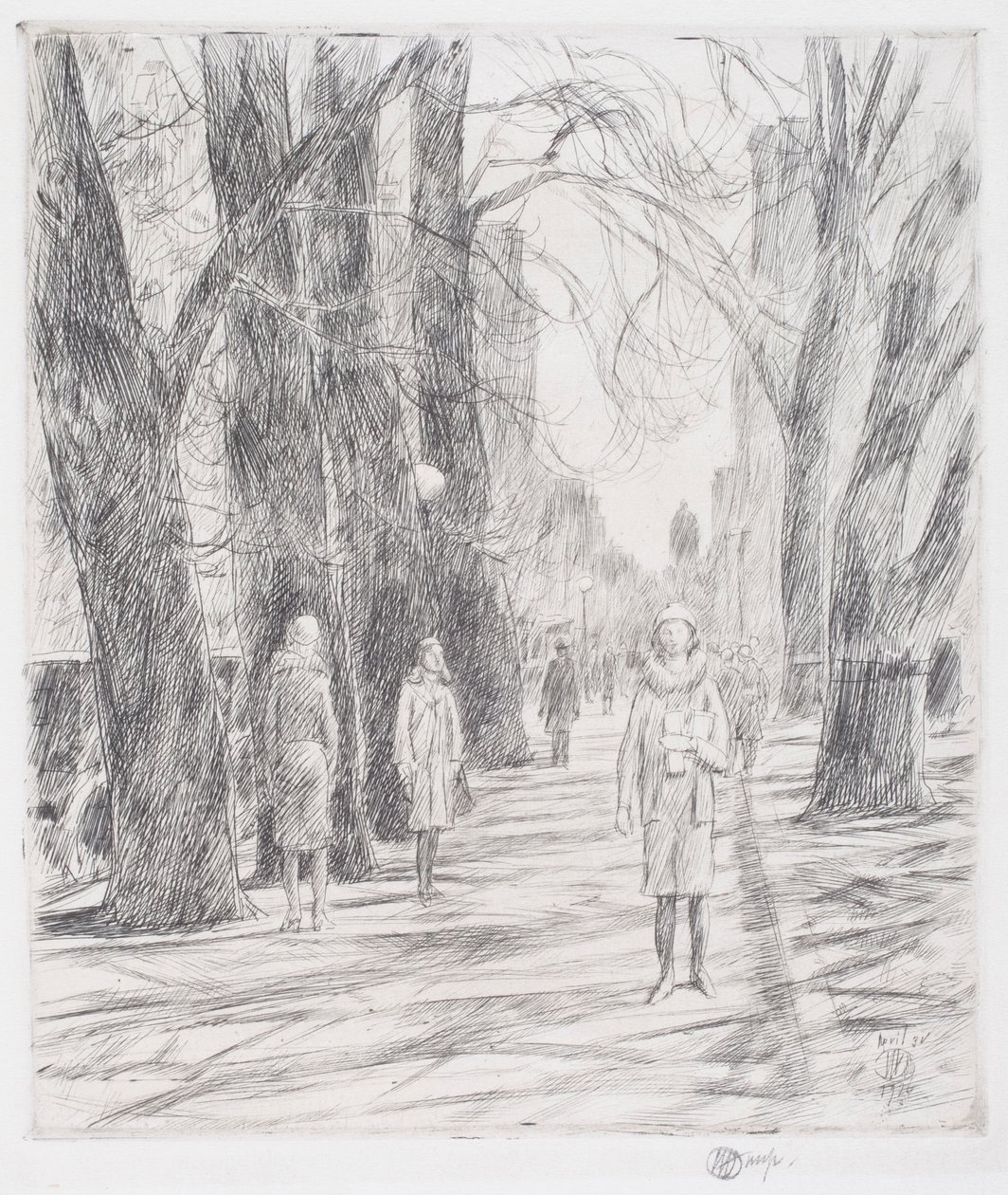 Lafayette Square, Washington by Childe Frederick Hassam