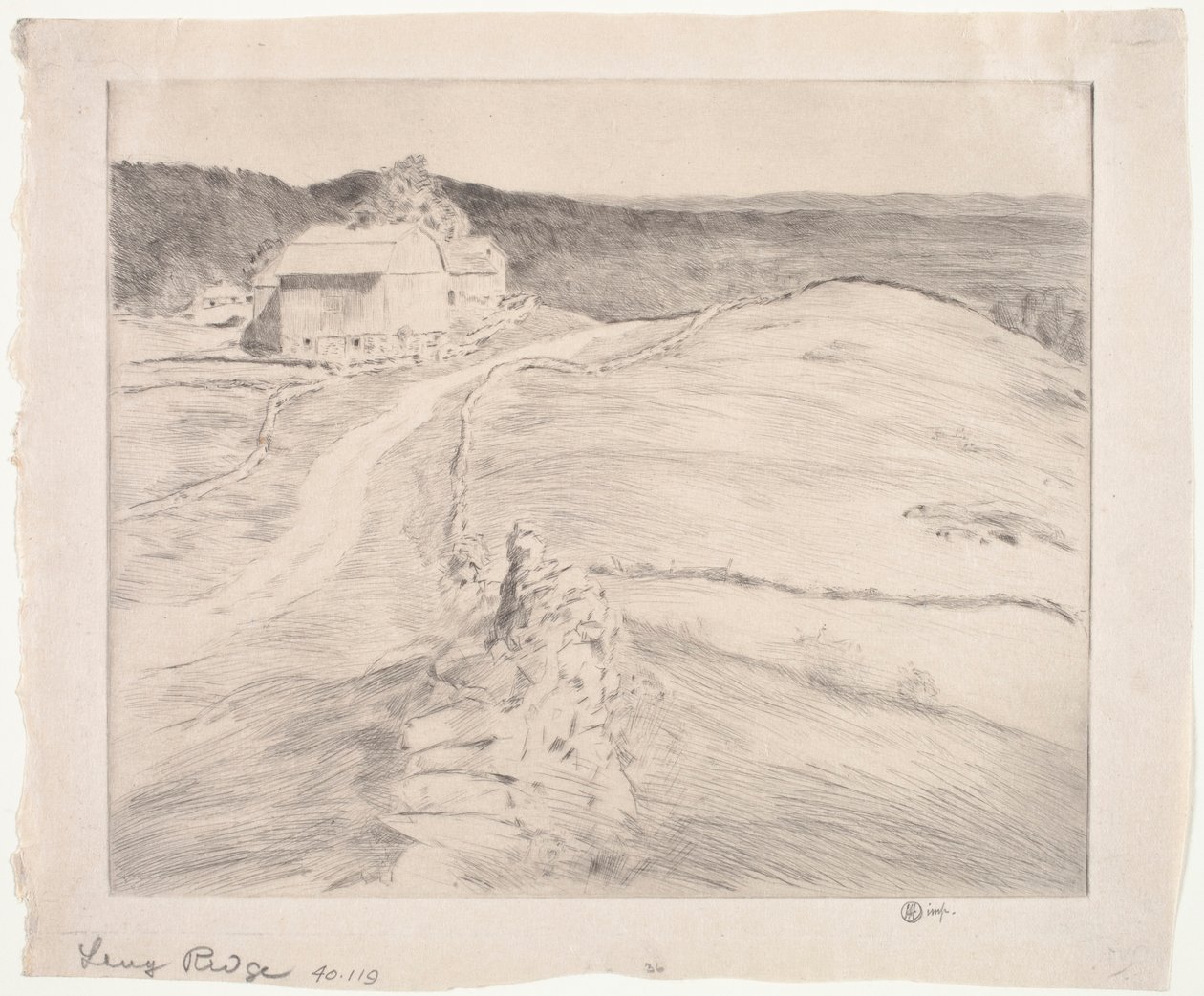 Long Ridge by Childe Frederick Hassam