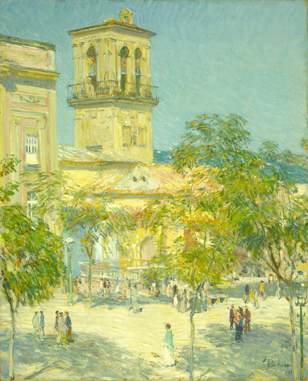 Street of the Great Captain, Cordoba by Childe Frederick Hassam