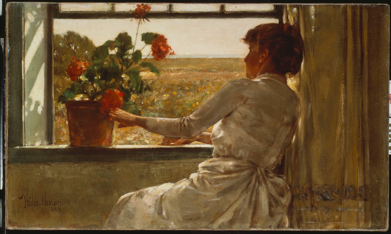 Summer Evening by Childe Frederick Hassam