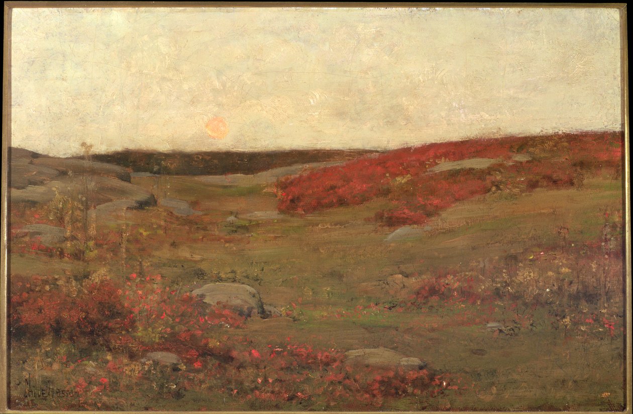 Sunrise, Autumn, c.1885 by Childe Frederick Hassam