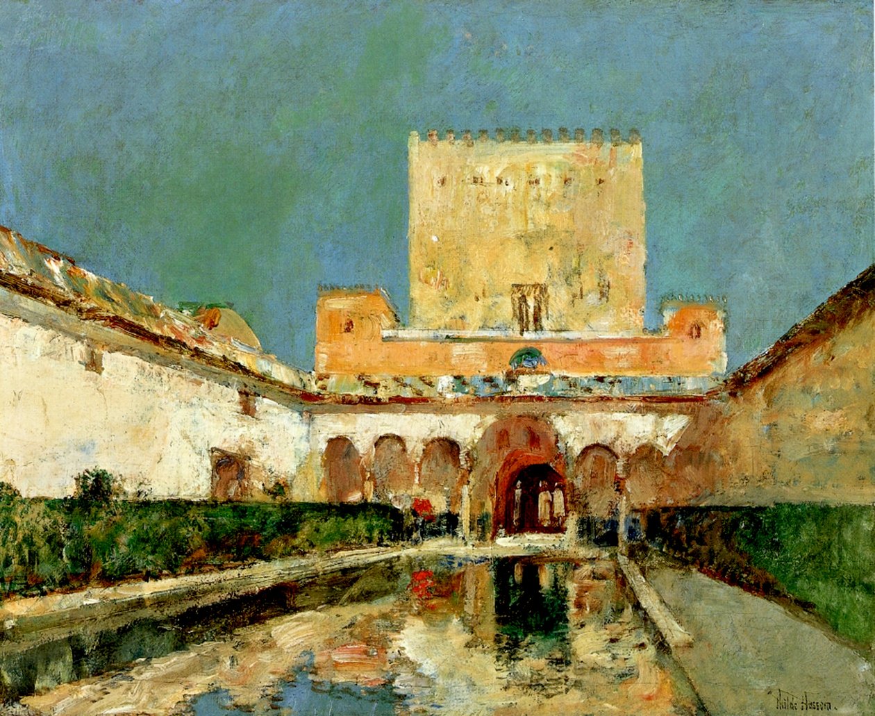 The Alhambra, Grenada, Spain, c.1883 by Childe Frederick Hassam