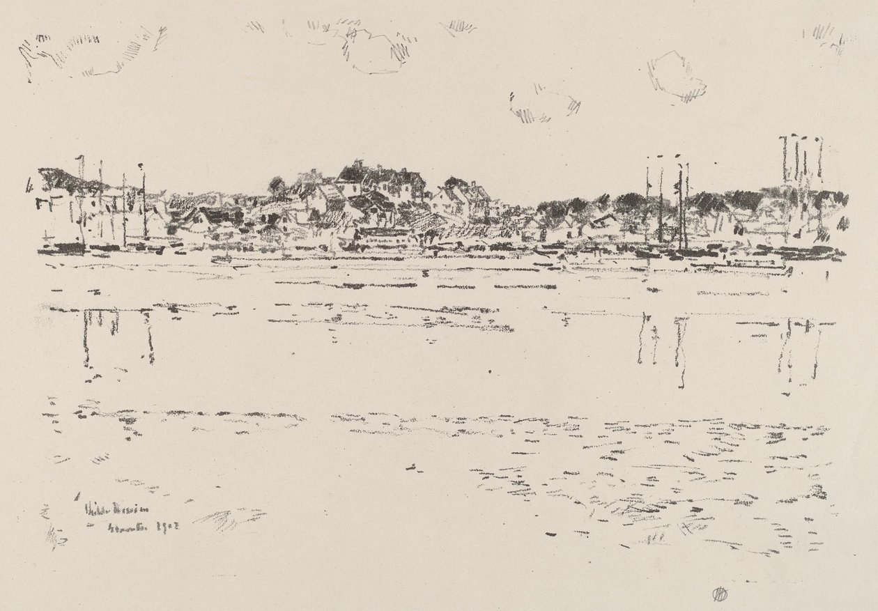 Inner Harbor by Childe Hassam