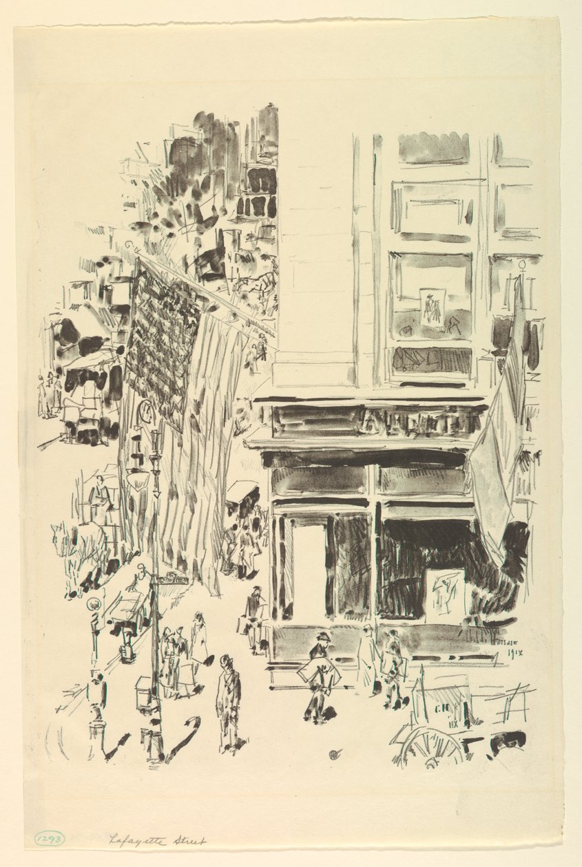 Lafayette Street by Childe Hassam