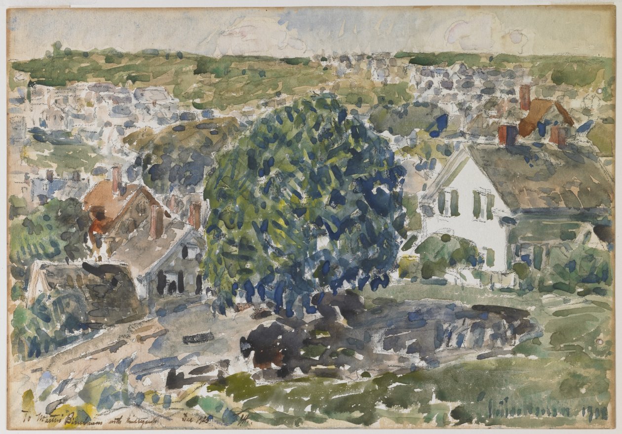 Landscape by Childe Hassam