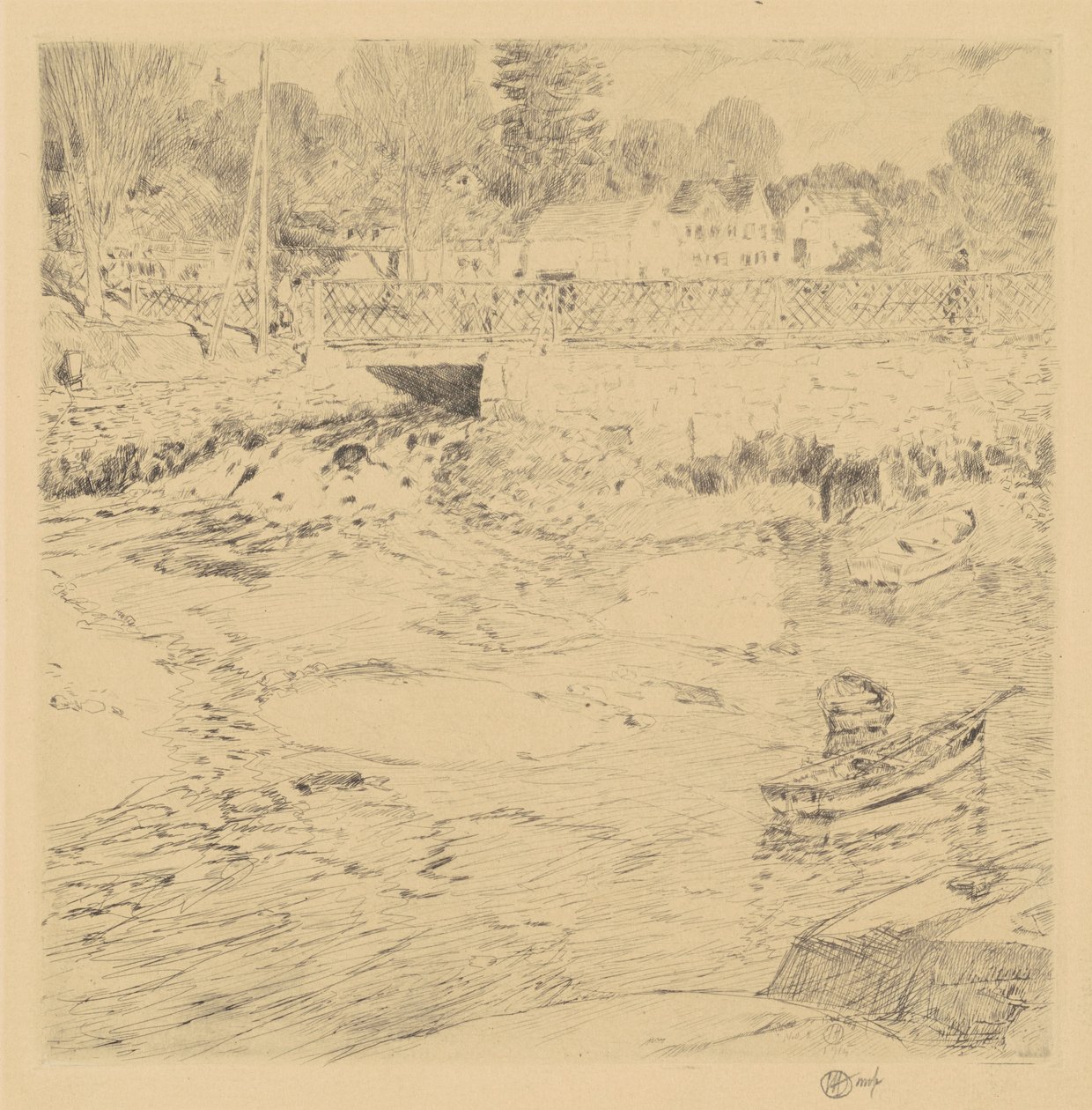 Old Lace by Childe Hassam