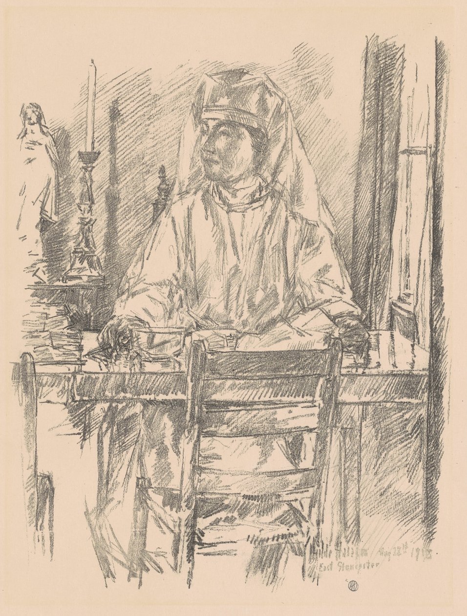 Red Cross Nurse by Childe Hassam