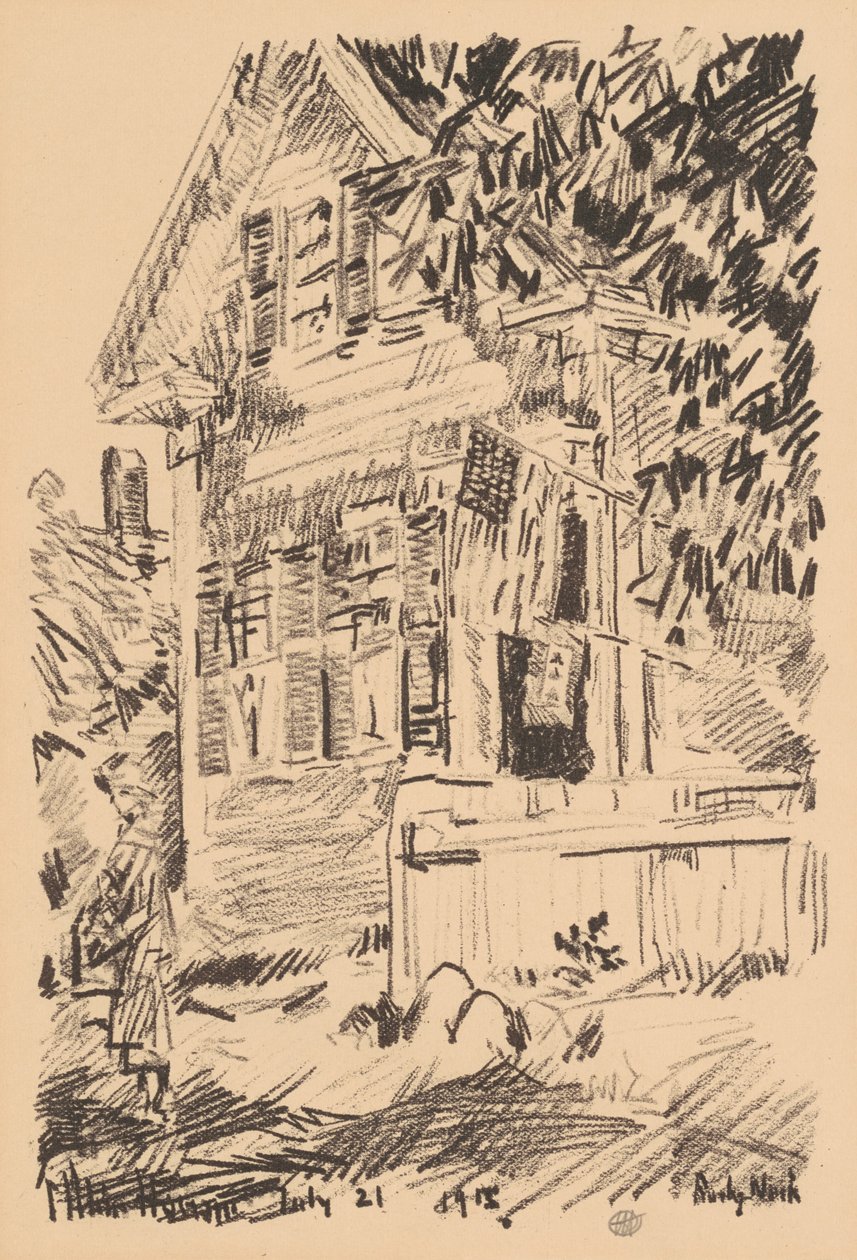 The Service Flag by Childe Hassam