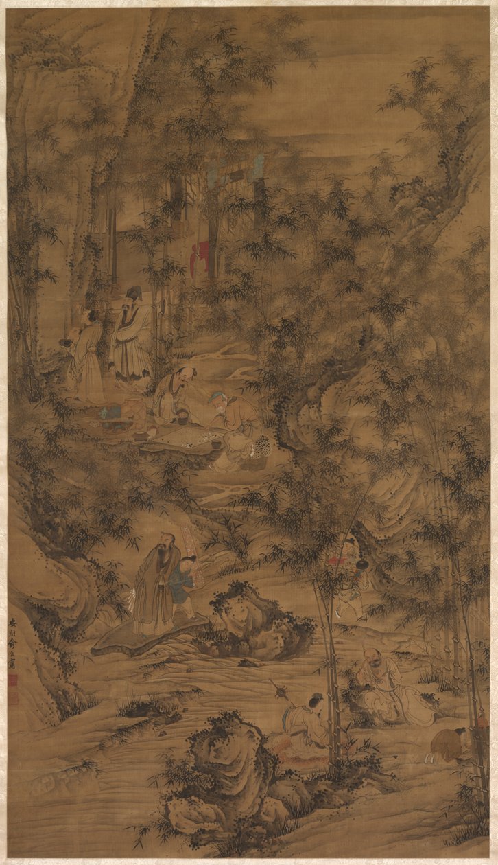 The Seven Worthies of the Bamboo Grove by China, Qing dynasty