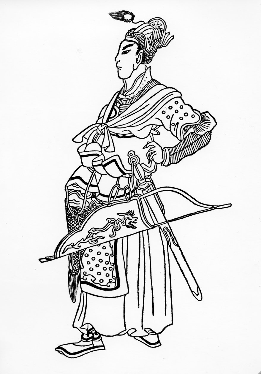 Batou, illustration from 